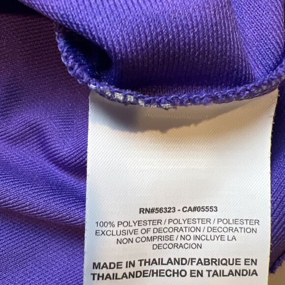 Nike Golf Dri-Fit Men’s Large Purple Polo - Picture 5 of 5